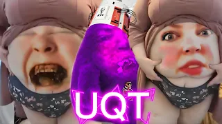 UQT 🧠  fun electroshock dance party with foodie beauty 