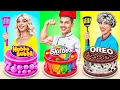 Download Lagu Me vs Grandma vs Chef Cooking Challenge! Cake Decorating Sweet Challenge by YUMMY JELLY