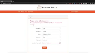 CS50W Project3 - Web Programming with Python and JavaScript Pizza Cart