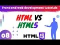 HTML vs HTML5 Difference between HTML and HTML5 HTML Tutorial for beginners