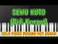 Download Lagu Not Piano Sewu Kuto || Didi Kempot || Cover Piano Sikun Musik