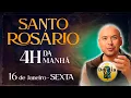 Lagu SANTO ROSÁRIO COMPLETO – 16/01 | SEXTA | 4 da manhã | Rosário da Madrugada para o dia inteiro