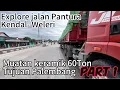 Download Lagu Otw Palembang gaeeess....📍 muatan keramik 60ton dari legundi Jatim #sibasurya #drivingview #fawjh6 