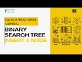 2 Binary Search Tree - Insert a Node Mastering Data Structures using C Practical Implementation