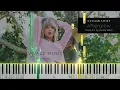 Afterglow - TAYLOR SWIFT | Piano Cover by - Vivace Music | Afterglow Easy Piano Tutorial