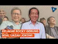 Lagu Kelakar Rocky Gerung soal Ijazah Jokowi: Ijazahnya Asli, Orangnya Palsu