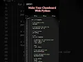 Python Turtle Chessboard Design