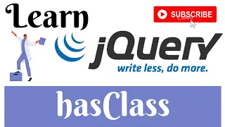 jQuery Lecture - 28 hasClass Method Tutorial in Hindi Urdu