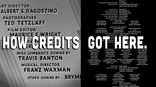film credits explained