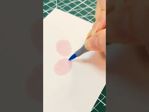 Satisfying & Simple Art Idea! Anyone Can This! How To Draw Marker Butterflies #art  #satisfying