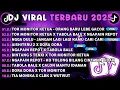 Lagu DJ TIKTOK TERBARU 2025🎵DJ TOR MONITOR KETUA - ORANG BARU LEBE GACOR🎵DJ TOR MONITOR KETUA X TABOLA 