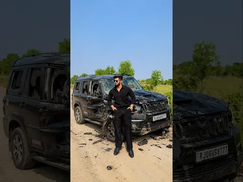 Pawan Sahu Scorpio S11 Crash