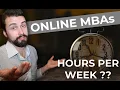 Online MBA Programs How Much of a Time Commitment Is It
