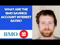 What are the BMO savings account interest rates