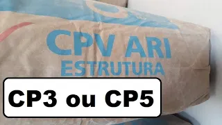 Cimento CP3 ou CP5 para PILARES e VIGAS?