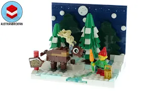LEGO 40484 Santa´s Front Yard - Lego Speed Build Review