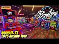 Bowlero Norwalk CT January 2026 arcade tour new 4K full walkthrough