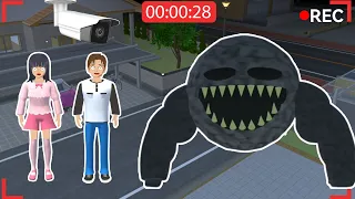 There's Horror Secret Place The Moon Builder Haunted 😱 Sakura School Simulator