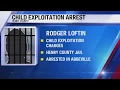 Henry County man arrested in child exploitation investigation