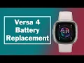 How to Replace the Battery in a Fitbit Versa 4 FB523 Watch Repair Tutorial