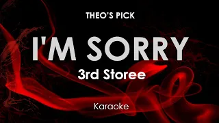 I'm Sorry · 3rd Storee karaoke