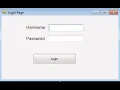 Visual Basic Simple Login Form Tutorial 2018