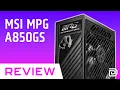 MSI MPG A850GS PCIE5 PSU Power Supply Review