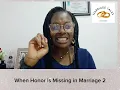 Download Lagu When Honor is Missing in Marriage