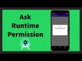 How to request permission at runtime Dexter Android Studio Java