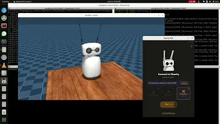 MuJoCo Sim Control App Python SDK