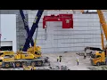 Lagu Bouw van het MOG: plaatsen bunkerdeur