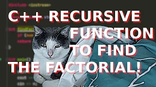 C Recursive Function to Find a Factorial