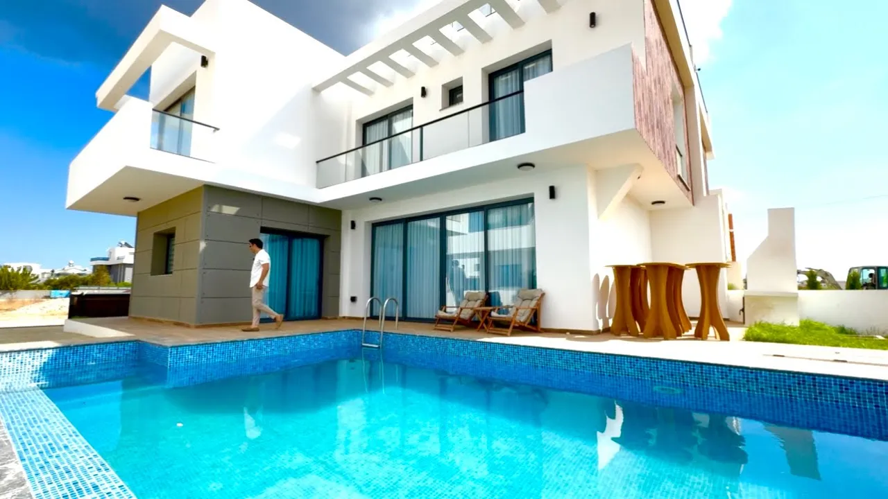 Private Pool 3-Bedroom Villa in North Cyprus with private pool