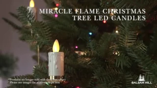 Miracle Flame Christmas Tree LED Candles Balsam Hill