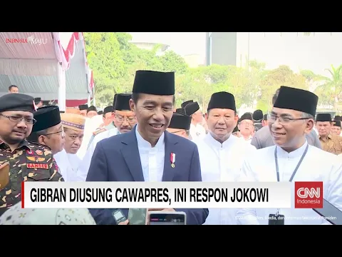 Download MP3 Gibran Diusung Cawapres, Ini Tanggapan Presiden Jokowi
