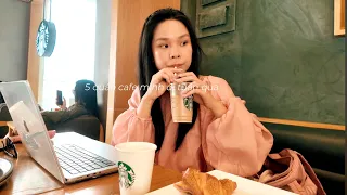 5 quán cafe chill mình đi tuần qua☕️ // Unbox MacBook M4 mới💻