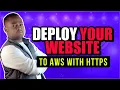 Deploy static website to AWS with HTTPS - S3 Route 53 CloudFront Certificate Manager