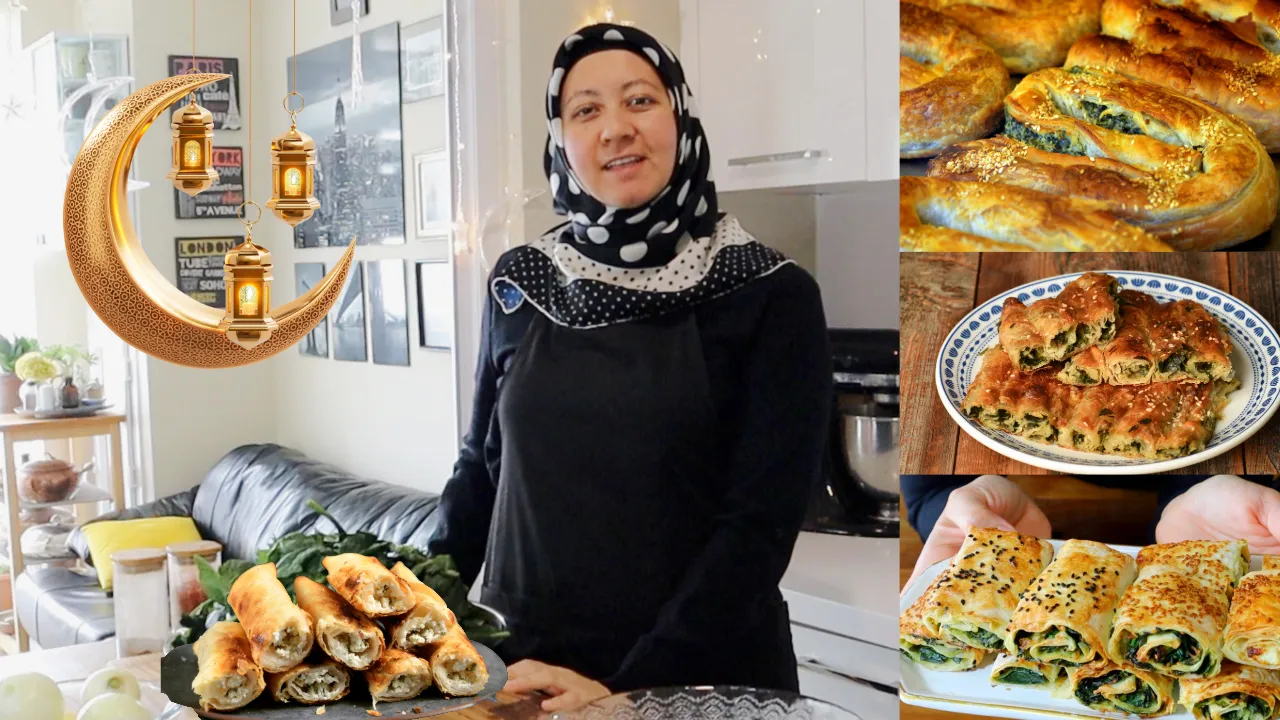Make & Freeze RAMADAN TURKISH BOREKS Snacks