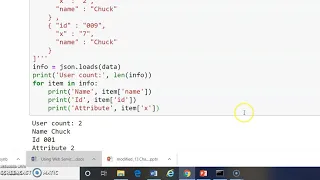 Python Application Programming 17CS664 Module 5 Using Web Services Part