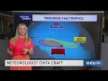 Tropical Storm Cristobal forms in Atlantic another system that has an 80 chance of development