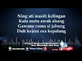 Download Lagu AWAK ABANG_WATI S_KARAOKE