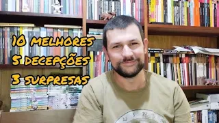 Leituras do ano: As 10 melhores, as 5 decepções e as maiores surpresas