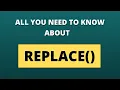 REPLACE function in SQL Using REPLACE function to update column data Krish The Dev