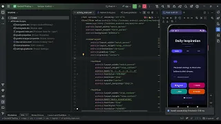 Quote of the Day App Android Studio Project CodSoft Internship Task 2 Full Demo