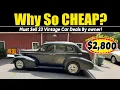 Ready to Sell 23 Classic Cars for Sale at Incredibly Affordable Prices by Their Owners
