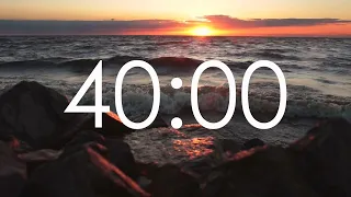40 Minute Timer With Ambient Music 