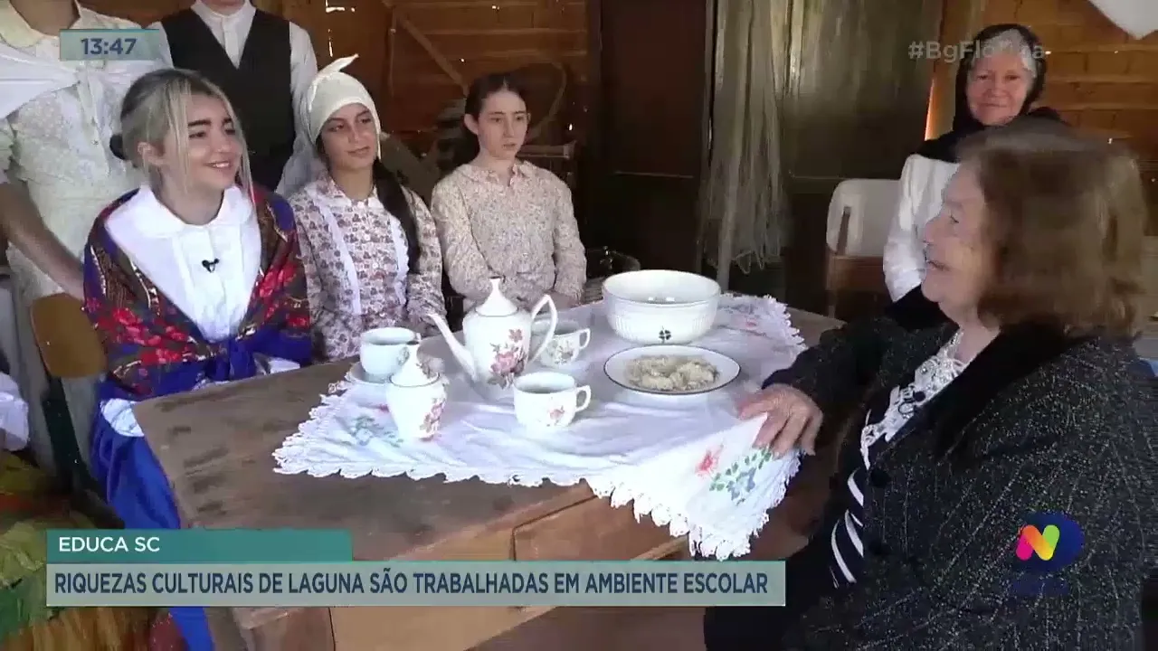 Educa SC: riquezas culturais de Laguna são trabalhadas em ambiente escolar