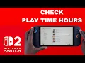 Download Lagu How To Check Play Hours On Nintendo Switch 2