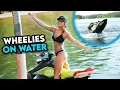 Massive WHEELIES on SEA-DOO SPARK TRIXX