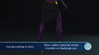 Autorig scripting tutorial in Maya